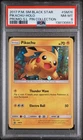 2017 POKEMON SM PROMO SHINING LEGENDS PIN COLLECTION PIKACHU-HOLO PSA 8