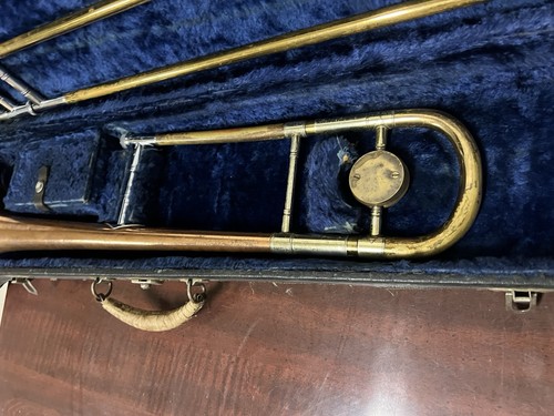 CONN 12H Coprion Bell Tenor Slide Trombone  1952. Extremely RARE!! - Picture 2 of 24
