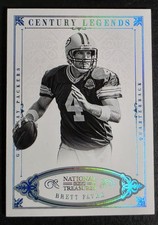 1/1  2012 Panini National Treasures Century Legends Brett Favre #113  1/1 🔥 