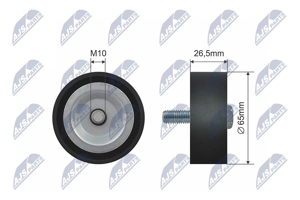 V-belt pulley RNK-PL-029 NTY for LAND ROVER CHEVROLET OPEL - Image 8
