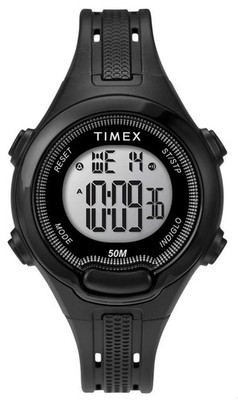 Timex TW5M42200 Digital Chronograph Sport Watch Black Resin Strap