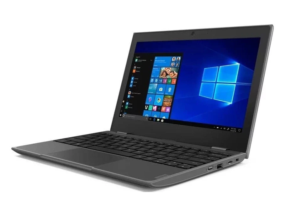 Lenovo 100e (2nd Gen) 11.6'' Netbook - Intel N4020 - 4 GB RAM - 64 GB + Charger - Image 2 of 4