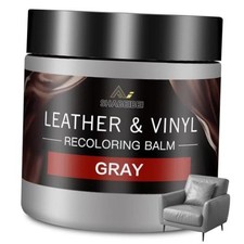 Leather Recoloring Balm and Leather Repair Kit for leather recoloring balm Gray