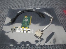 Falcon AA.0010.1.00130.00 Frame  Grabber Card w/ Cables 391-41690-01
