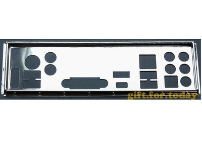 For ASRock Z370 Killer SLI/ac   IO I/O Rear Baffle Backplate *lm
