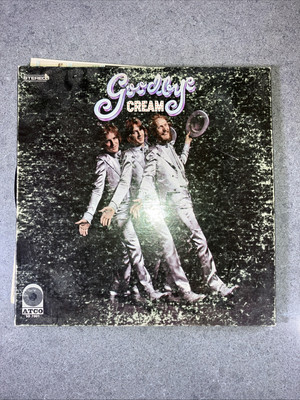 CREAM - GOODBYE ORIGINAL 1969 ATCO RECORDS LP - SD 7001/ Inner/ CLEANED/ EX LP