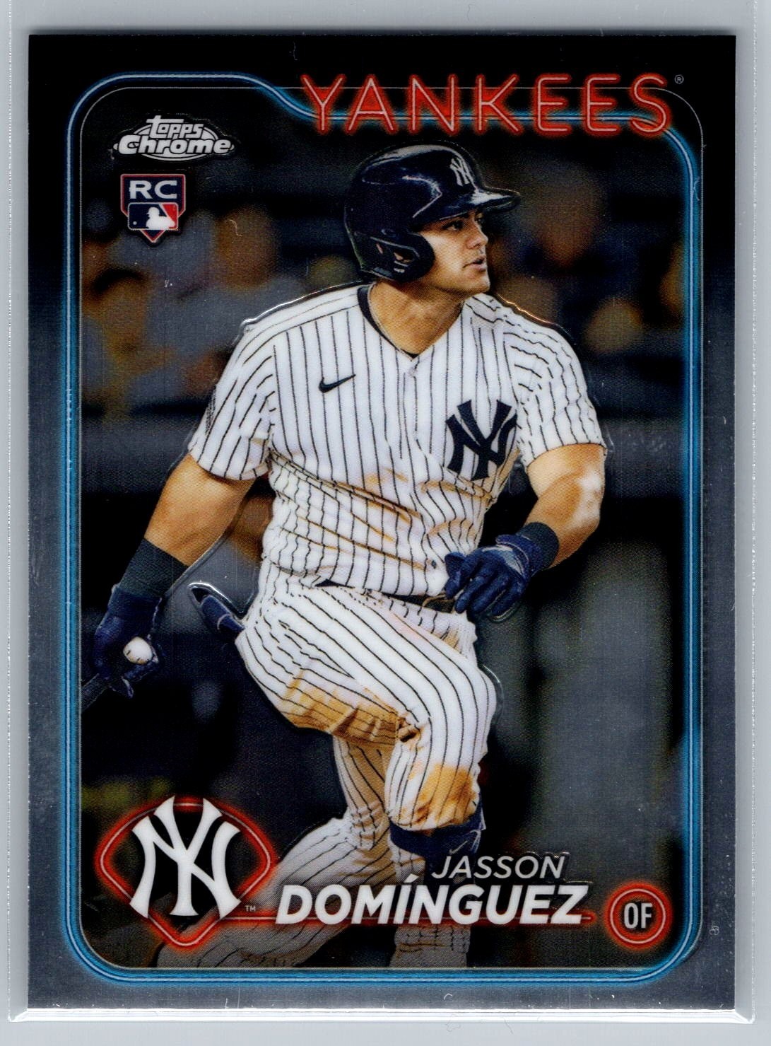 2024 Topps Chrome #89 Jasson Dominguez RC New York Yankees