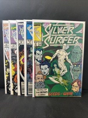 Silver  Surfer Lot # s 6 7 18 52 58 Marvel (C9-3)