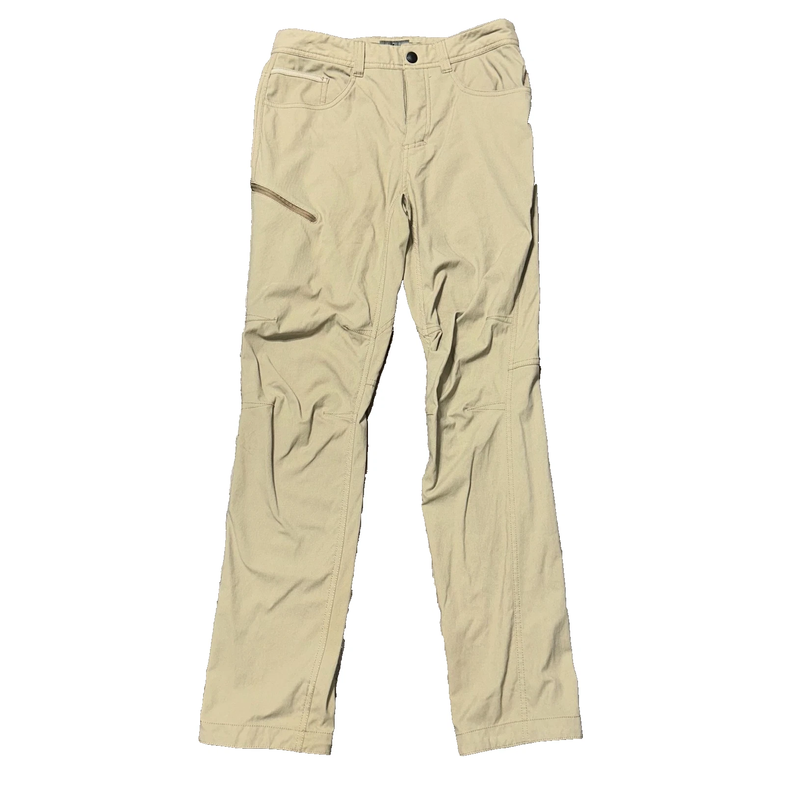 Royal Robbins Pants Mens 30x32 Khaki Beige Nylon Hiking Outdoor Straight Leg