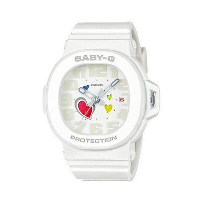 Casio Baby-G PLAYFUL HEARTS SERIES BGA-10-7AJF Analog Women's Watch White