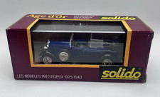 1/43 Scale model Solido Fiat 1929 Blue Age d'Or Made in France