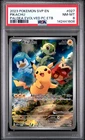 2023 POKEMON PALDEA EVOLVED POKEMON CENTER ETB PROMO SVP #027 PIKACHU PSA 8