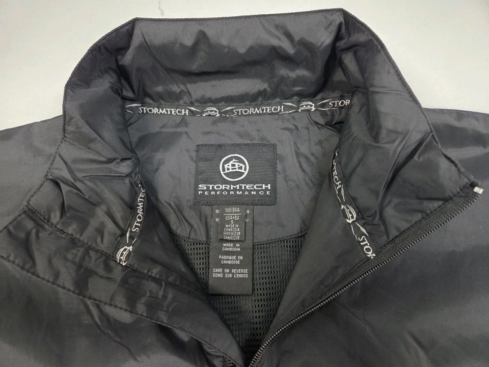 NWT Stormtech Performance Mens Full Zip Windbreaker Vented Jacket Nylon S #8083 - Image 4 of 4