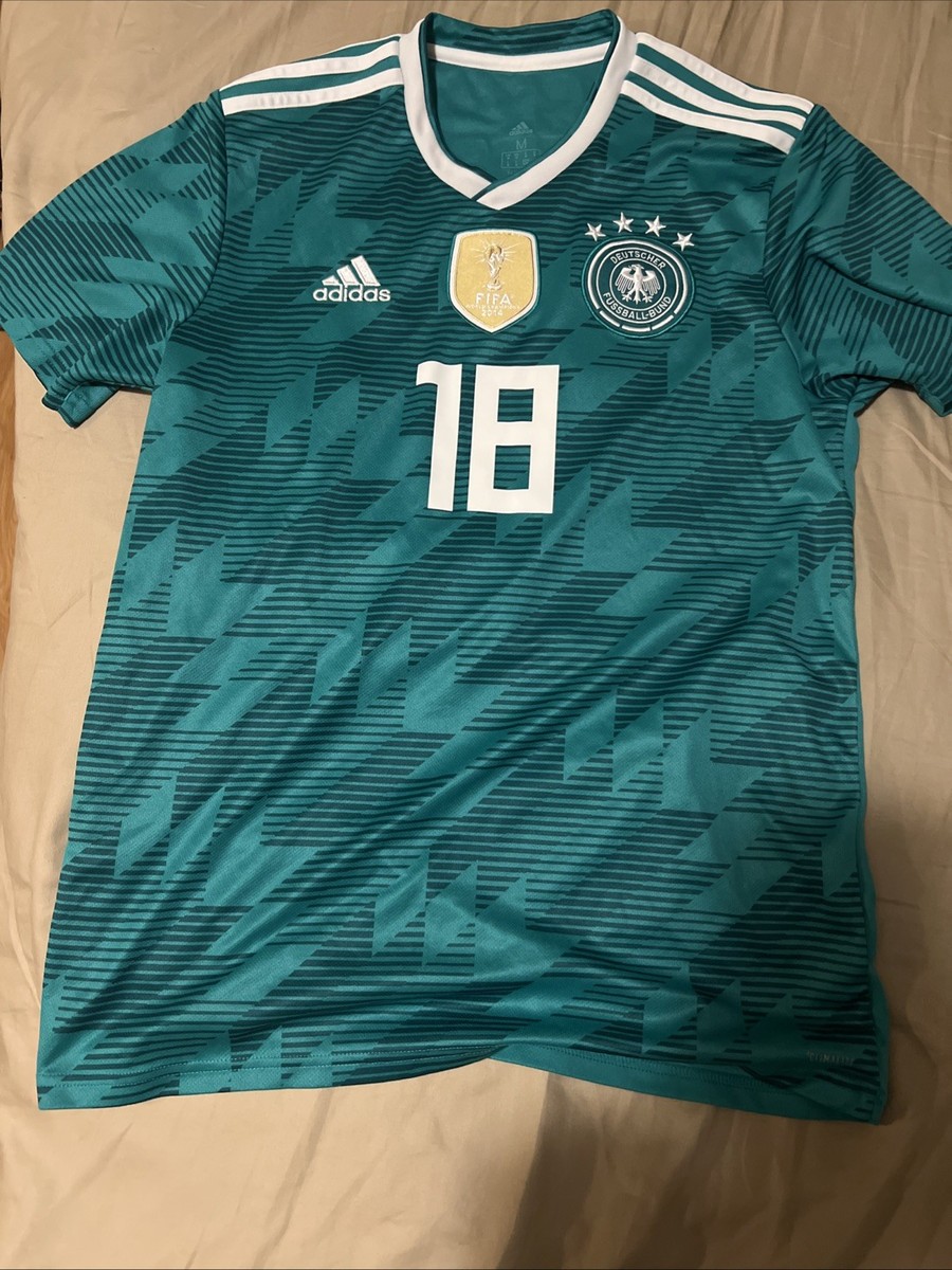 Joshua Kimmich #18 Adidas Germany 2018 World Cup Away Replica Men