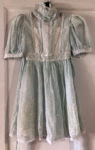Jeunes Filles Gunne Sax Jessica McClintock Prairie Dress Girls Size 8 Vintage