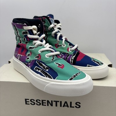 Converse Skid Grip Hi Fear Of God Essentials Multicolor Shoes US 5