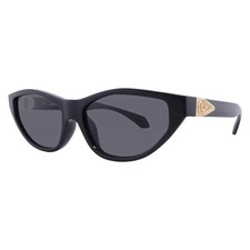 Versace Dark Grey Cat Eye Ladies Sunglasses VE4491U GB1/87 55 VE4491U GB1/87 55