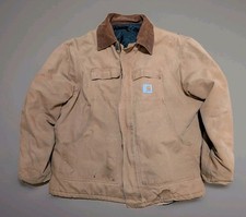 Vintage Carhartt CO3 Arctic Jacket Size 56 Workwear Made In USA Chore Coat 3XL
