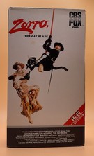 Zorro, The Gay Blade VHS 1981, 1984 CBS FOX Buy 2 Get 1 Free