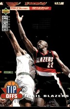 Clyde Drexler 1994-95 Collector's Choice #187 Trail Blazers NBA READ FREE SHIP