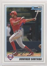 2010 Bowman Prospects Domingo Santana #BP40 0i6y