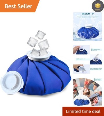 9-Inch Reusable Ice Pack - Versatile Hot/Cold Therapy for Injury Relief