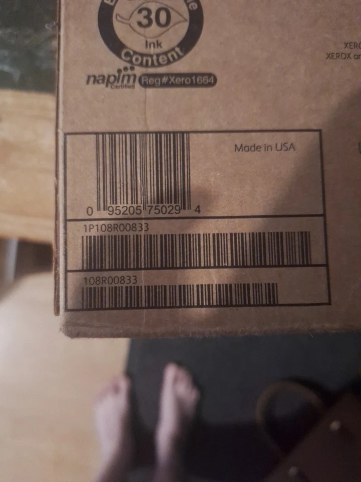 Genuine Original Xerox ColorQube 9201 9202 9301 9302 Inks 4 Cyan p/n 108R00829 - Image 3 of 4