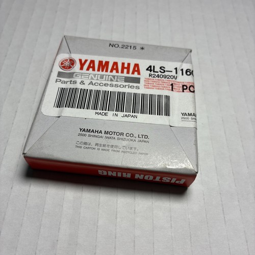 Yamaha OEM PISTON RING SET (STD) 4LS-11603-00-00 Genuine Part 1 Pc NEW SEALED - Picture 5 of 5