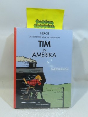 Tim und Struppi in Amerika HC Farbversion Moulinsart im Zustand (0-1). 190851