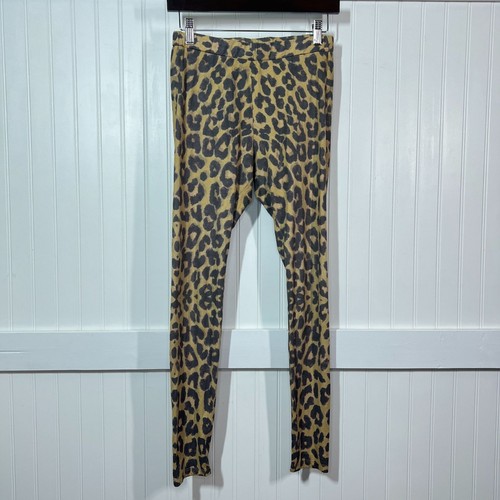 Gianni Bini Leopard Print Leggings Size Small Animal Print Yoga Pants Activewear - Picture 2 of 8