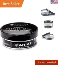 Unscented Mink Oil Paste - 4.2 oz for Leather Conditioning & Protection