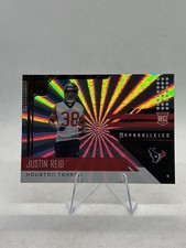 2018 Panini Unparalleled Rookie Shine Justin Reid #290 Chiefs Texans RC