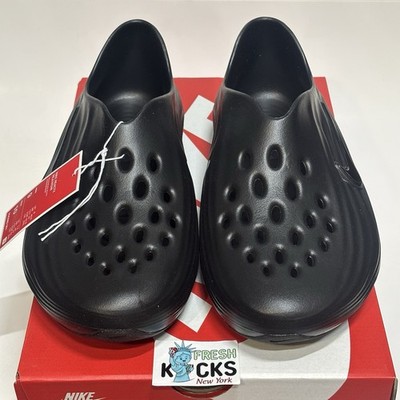 Nike ReactX Rejuven8 Triple Black Men Size 9 (Wmn10/UK8/EUR42.5