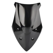 Motorcycle Windshield Windscreen For Suzuki GSX-S1000F GSXS1000F 2015-2018 Black