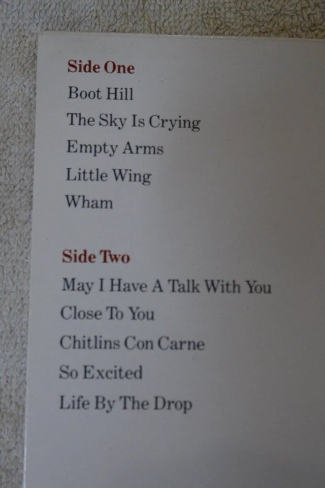 Sky Is Crying by Stevie Ray Vaughan & Double Trouble (Record, 2015) - Image 4 of 4