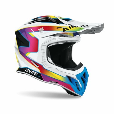 AIROH AVIATOR ACE 2 SUNRISE Shiny Cross Helmet
