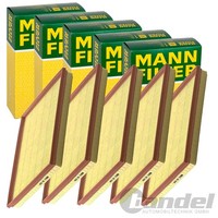 5X MANN-FILTER C 35 009 Luftfilter 5-STÜCK!
