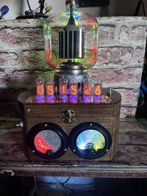 Nixie Clock IN-14 Tubes. 2 Raspberry Picos. Color Combinations Without Number!!