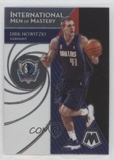 2019-20 Panini Mosaic International Men of Mastery Dirk Nowitzki #15 HOF 09fu