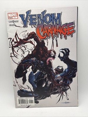 Venom vs. Carnage # 1, 1st appearance of Pat Mulligan (Marvel 2004)