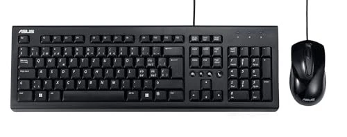 Asus U2000 Wired Keyboard and Mouse Desktop Kit - Image 2 of 3