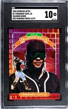 2020 Panini Donruss Optic #1 Fernando Tatis Jr.DK SGC 10 Red Pandora Prizm /79