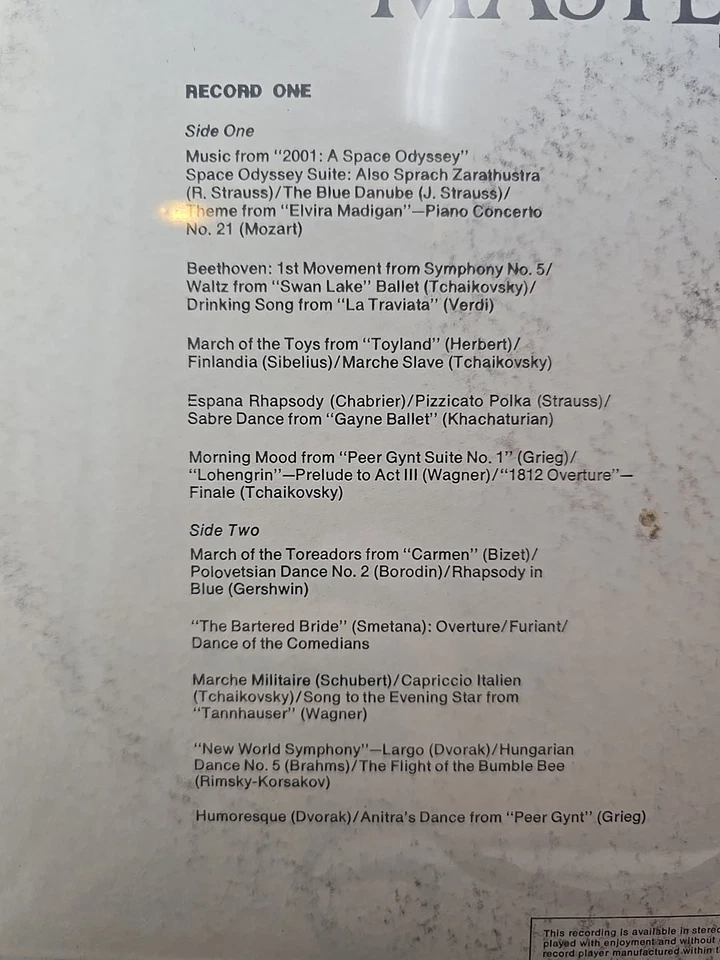 120 Music Masterpieces 1971 Columbia House 2LP Excellent 2 - Image 3 of 4