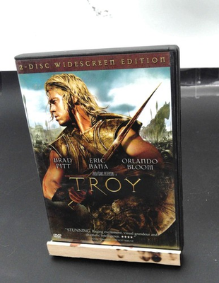 #ad Troy Widescreen 2 Disc Edition DVD 2004 Brad Pitt Eric Bana VG $11.69