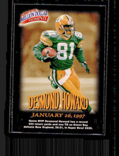 1997 Fleer Million Dollar Moments Contest Desmond Howard #30 FOOTBALL