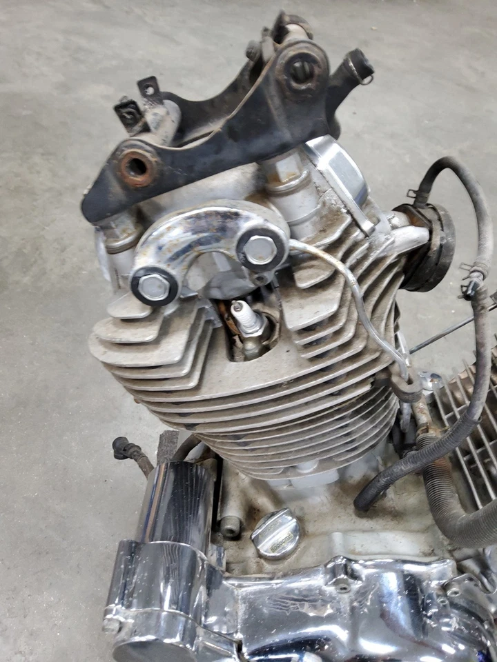 Yamaha Virago XV750 XV 750 1993 93 88-98 motor conjunto completo 11 k millas  Foto 2 de 4