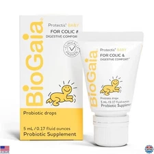 Baby Probiotic Drops for Colic & Gas Relief | Safe for Newborns | 5mL