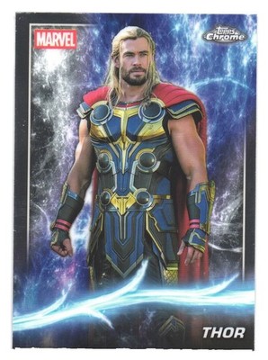 2025 Topps Chrome Marvel Studios Thor Love and Thunder Thor