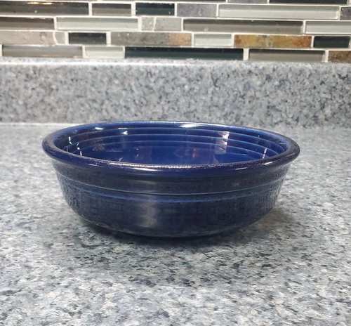 Fiesta Cobalt Small Bowl Classic Rim 5 5/8"  15 oz RETIRED 1987-2021