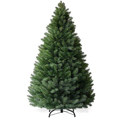 6.5ft Christmas Tree, Artificial Xmas Tree with 1000 Branch Tips Holiday Part...